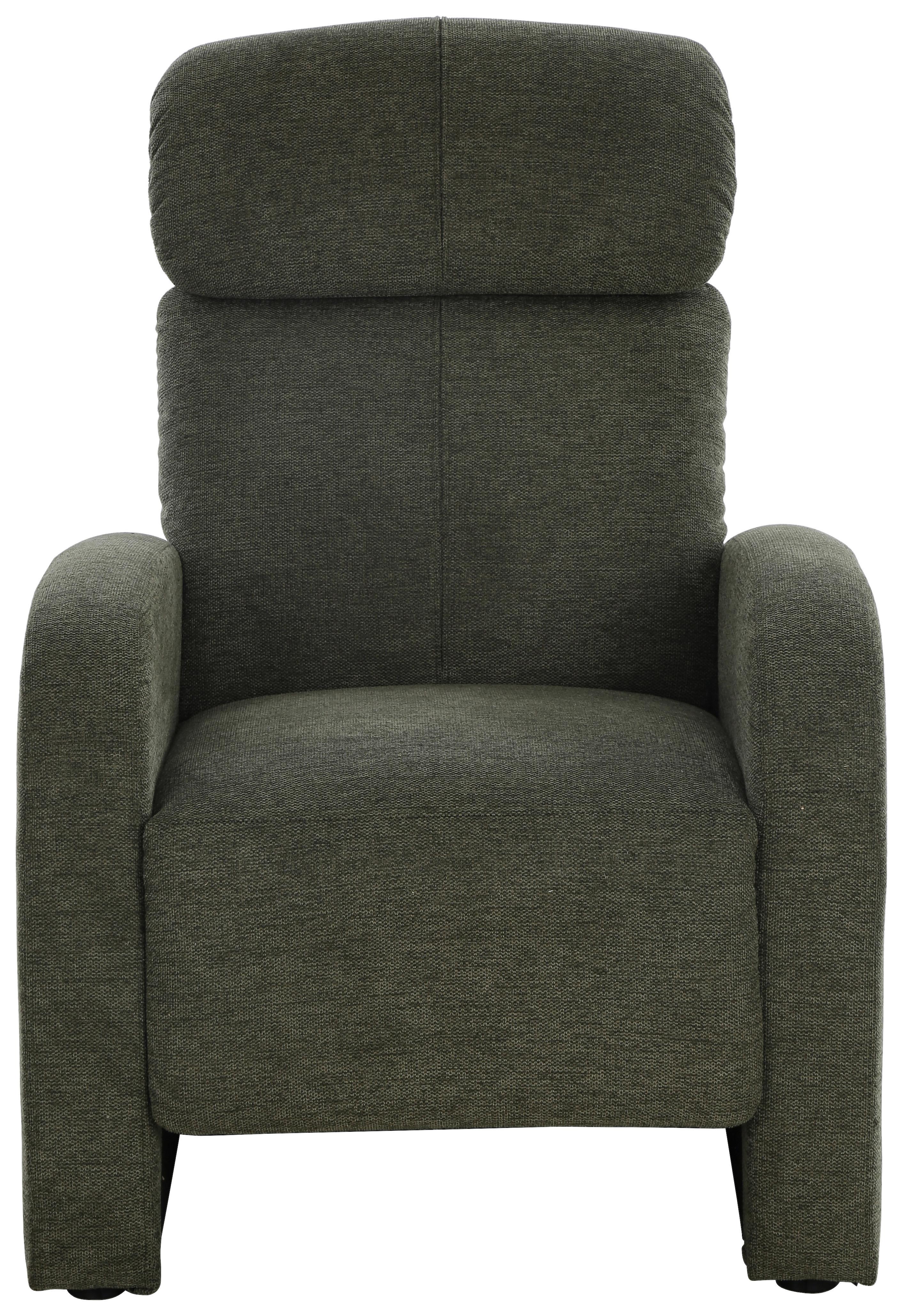 Relaxsessel Korfu Grün - Grün, MODERN, Holz/Textil (73.5/104/90cm) - Based