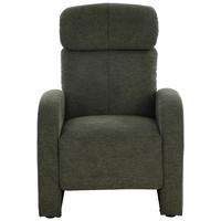 Relaxsessel Korfu Grün - Grün, Modern, Holz/Textil (73.5/104/90cm) - Based