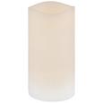 Kerze mit Led Leonie Weiß - Weiß (7,5/14cm) - Mömax modern living
