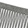 TRÄDGÅRDSSTOLAR SET NARDO - ljusgrå/svart, Modern, metall/textil (55/82/58cm) - Bessagi Garden