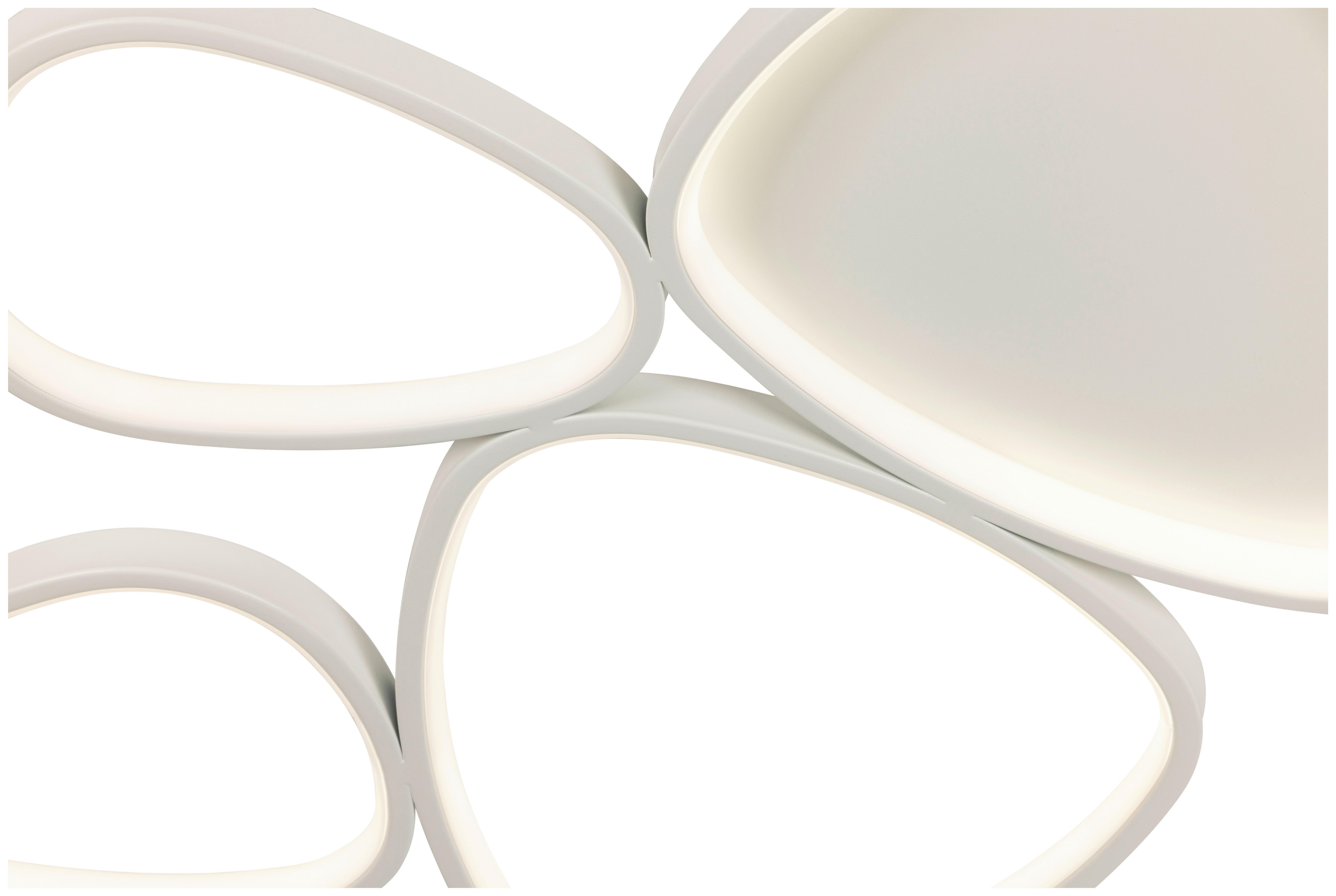 LED-TAKLAMPA WHITI - vit, Modern, metall/plast (109/55/5.2cm) - Mömax