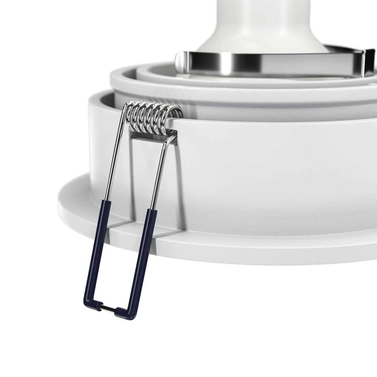 LED-EINBAUSPOT ATOM - Weiss, Trend, Metall (9,2/4/9,2cm) - MAYTONI