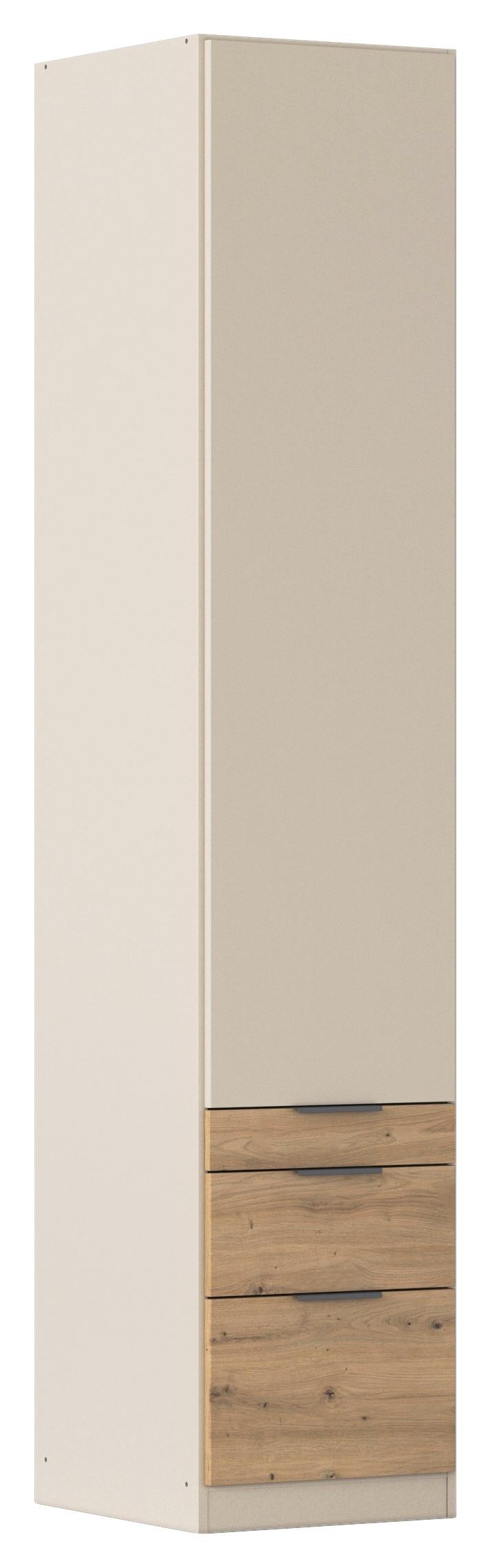 DULAP USI ROTATIVE ALABAMA - culoare lemn stejar/stejar Artisan, Trend, material pe bază de lemn (47/229/54cm) - Modern Living