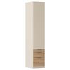 DULAP USI ROTATIVE ALABAMA - culoare lemn stejar/stejar Artisan, Trend, material pe bază de lemn (47/229/54cm) - Modern Living