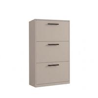 Dulap pentru pantofi LEON 3 - cașmir, Basics, material pe bază de lemn (64/119,7/19cm) - Modern Living