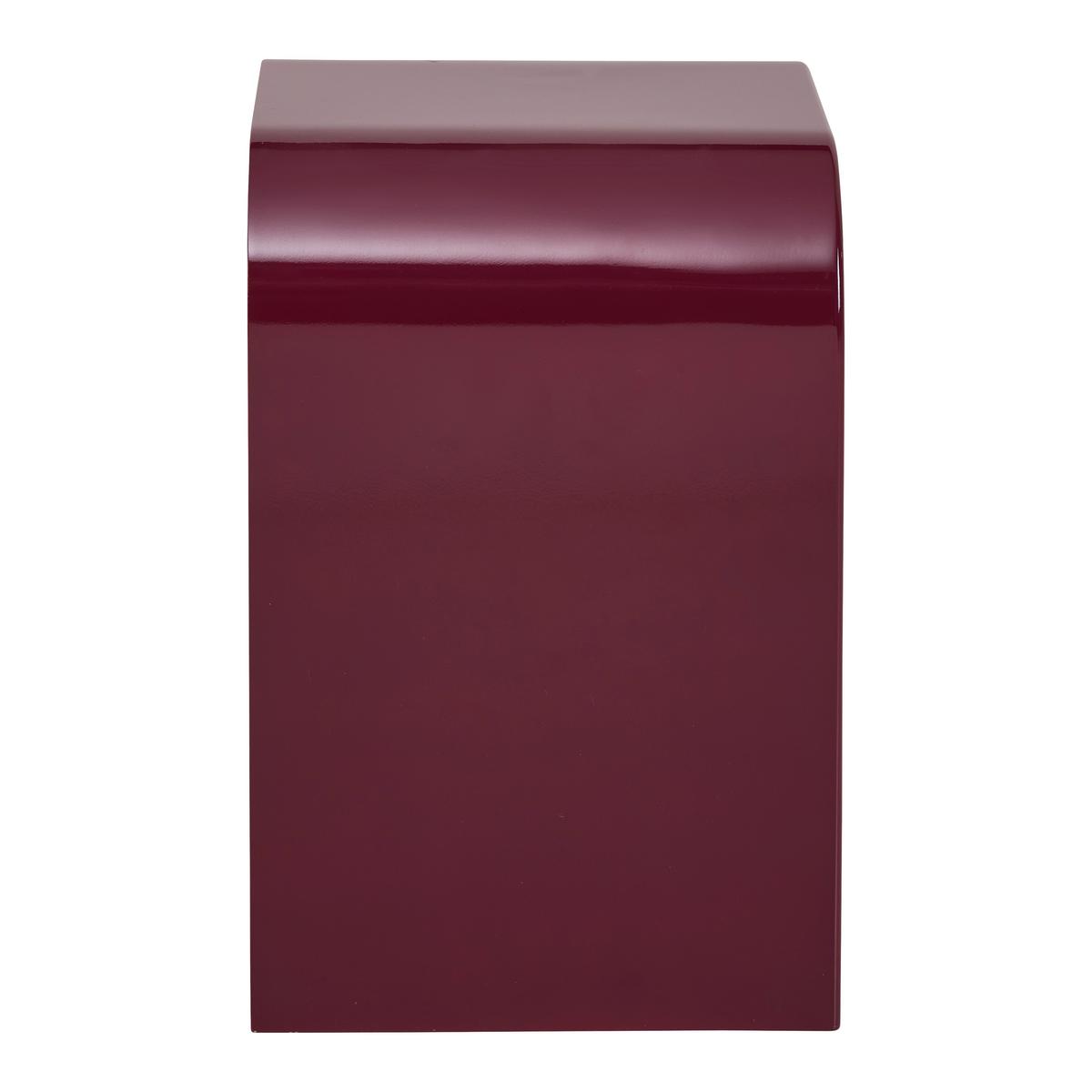 Noćni Ormarić Ruby - boja crnog vina, Moderno, pločasti materijal (40/45/30cm) - Modern Living