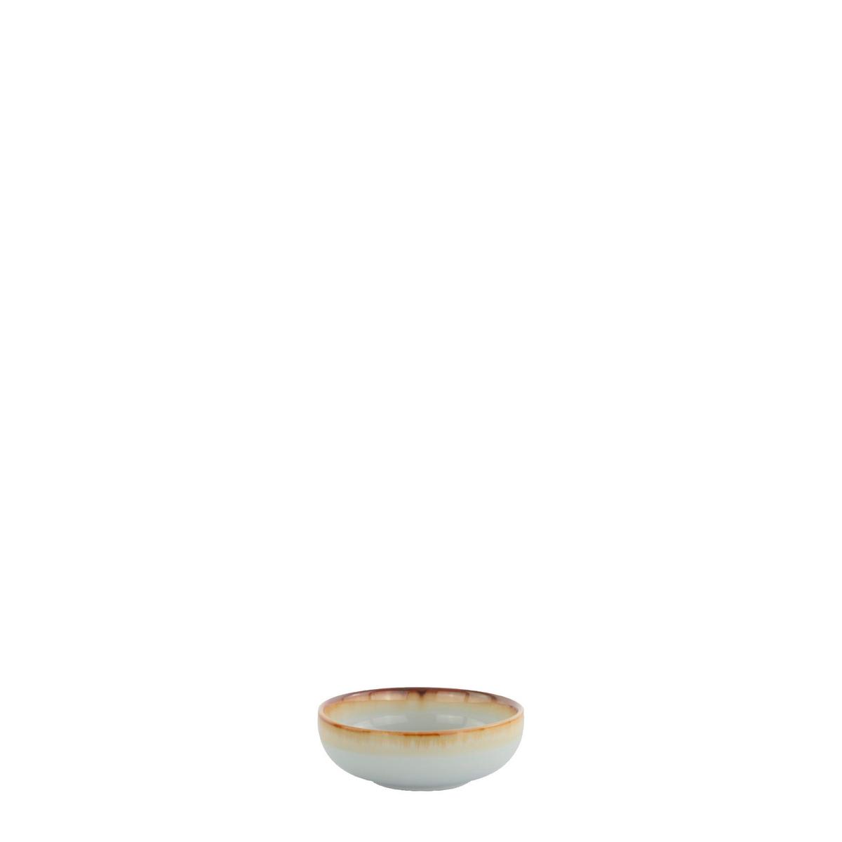 Bol pentru sos Saturn - bej, Modern, ceramică (8cm) - Mömax