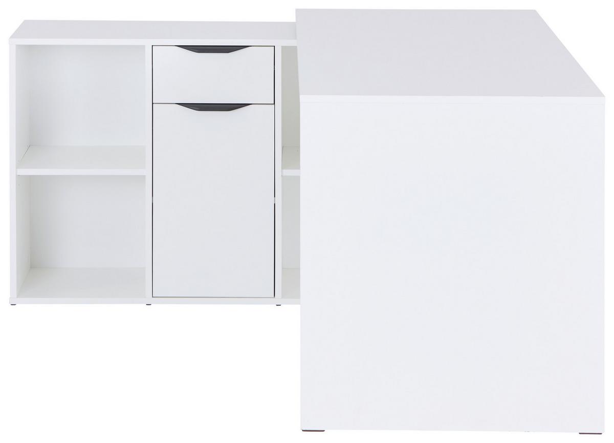 Masă de scris MX 195 - alb, Modern, material pe bază de lemn (136,8/135cm) - Modern Living