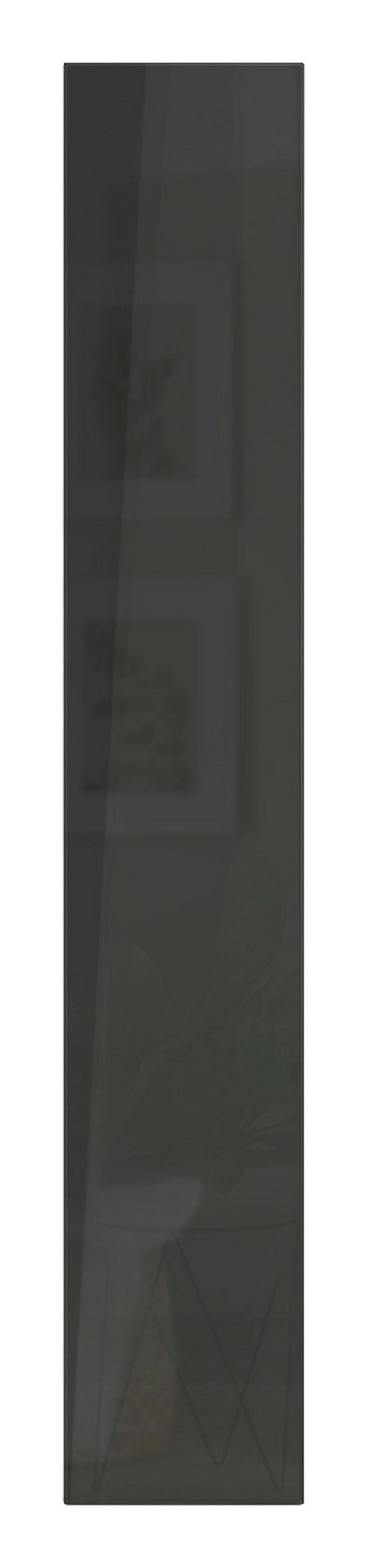 Ajtó Unit - antracit, Modern, faalapú anyag (45,4/232,6/1,8cm) - Based