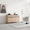 SIDEBOARD ARRAN - chêne artisan/noir, MODERN, matériau en bois (157/90/40cm) - Mömax