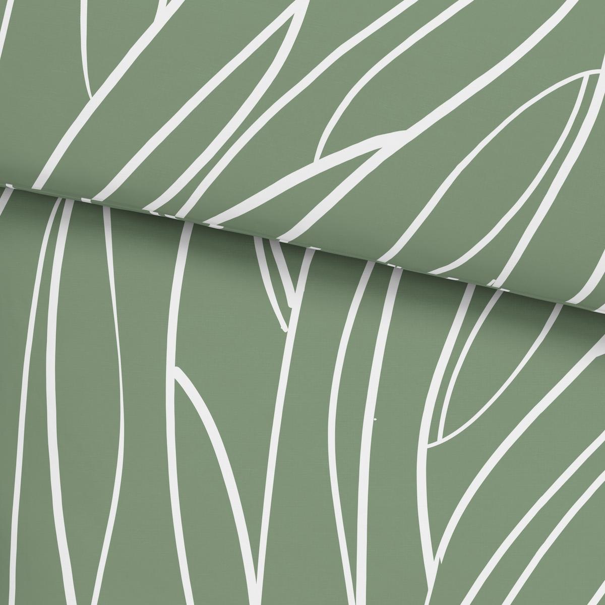 Posteljina Juliane 140x200/60x80 Cm - zelena, Konvencionalno, tekstil (140/200cm) - Mömax