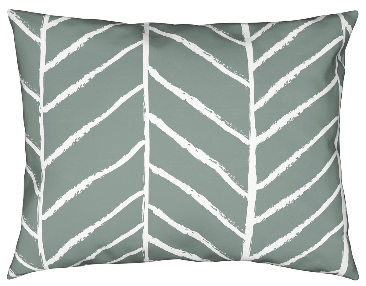 Ágyneműhuzat-garnitúra Marble - jadezöld, Konventionell, textil (140/200cm) - Modern Living