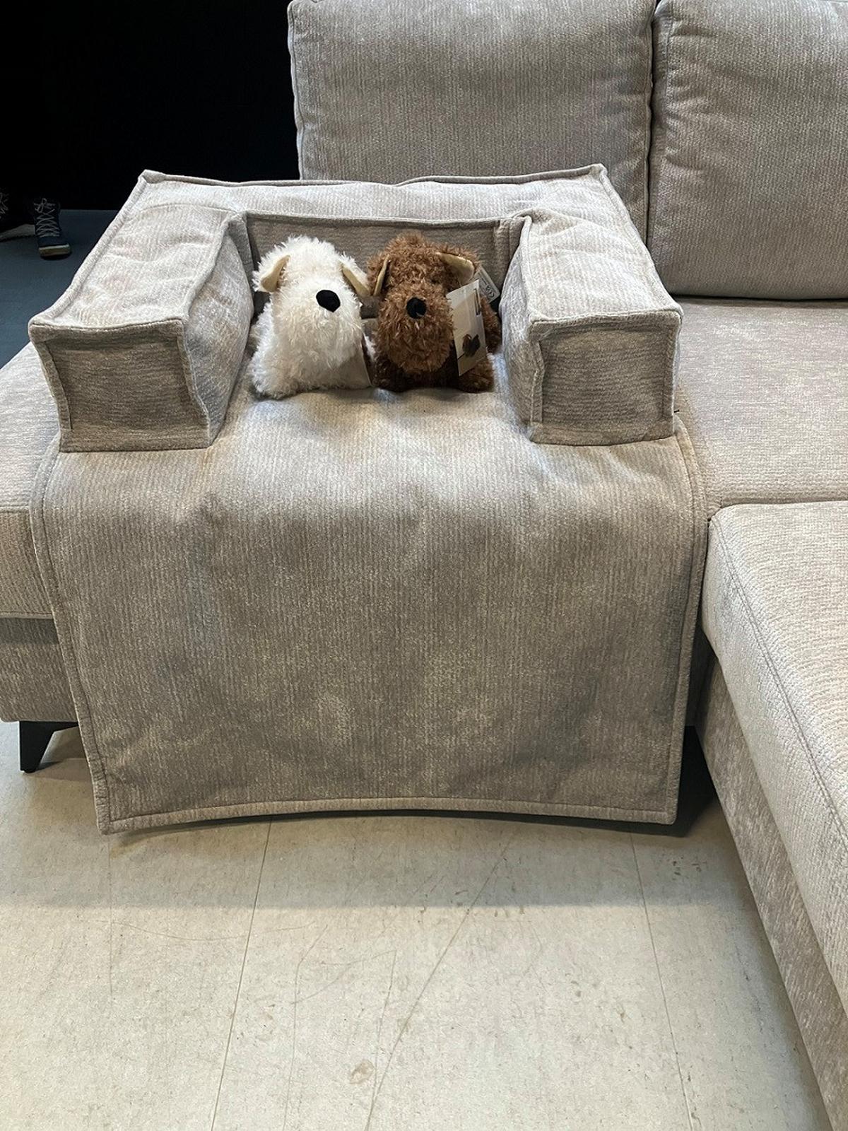 Kisállat Fekhely Kanapéra Pet Mini - világosszürke, Konventionell, textil (73/17/110cm) - Mömax