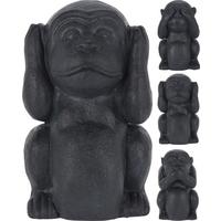 Dekor Állatfigura Gorilla - kő (22/18/35cm)