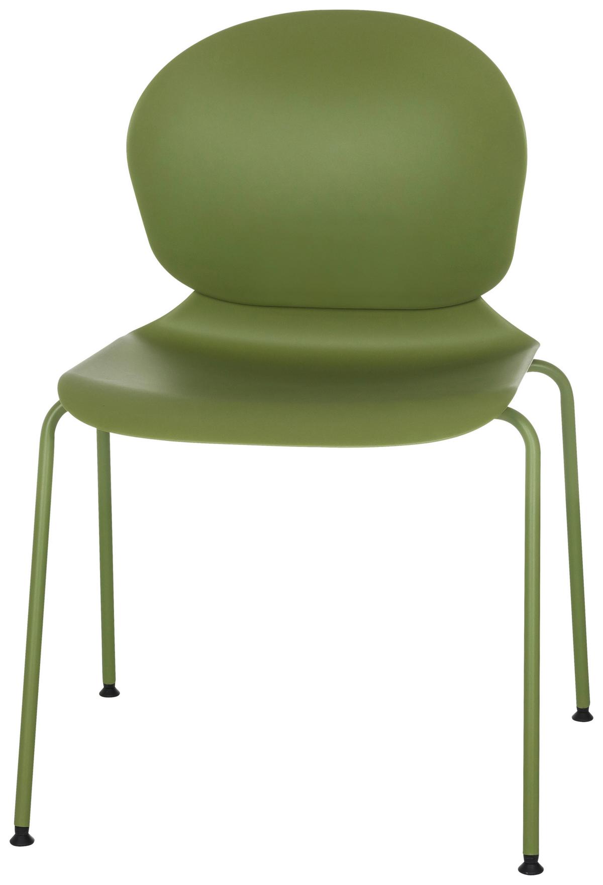 Konferenčni Stol T36 Vi, Zelena - zelena, Moderno, kovina/umetna masa (56/80/54cm) - MID.YOU