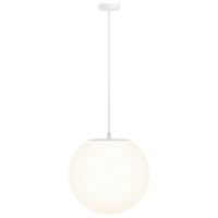 Außenleuchte Erda Weiß max. 30 Watt - Weiß, Basics, Kunststoff/Metall (30/36cm) - MAYTONI
