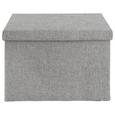 Škatla Za Shranjevanje Cindy -ext- -top- - siva, Moderno, tekstil (38/26/24cm) - Mömax modern living Škatla Za Shranjevanje Cindy -ext- -top- - siva, Moderno, tekstil (38/26/24cm) - Mömax modern living
