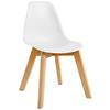 BARNSTOL STEVE -BASED- - vit, Modern, trä/plast (32/57/32cm) - Based