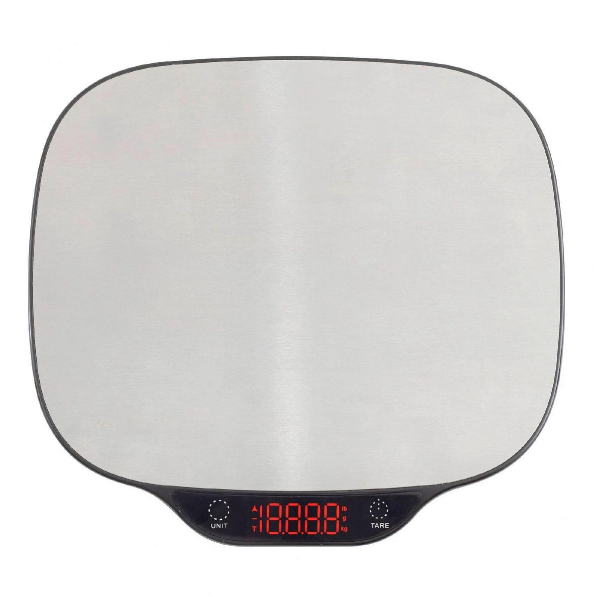 Digitális Konyhai Mérleg Hg M 15 - világosszürke, Basics, műanyag (27/2/25cm)