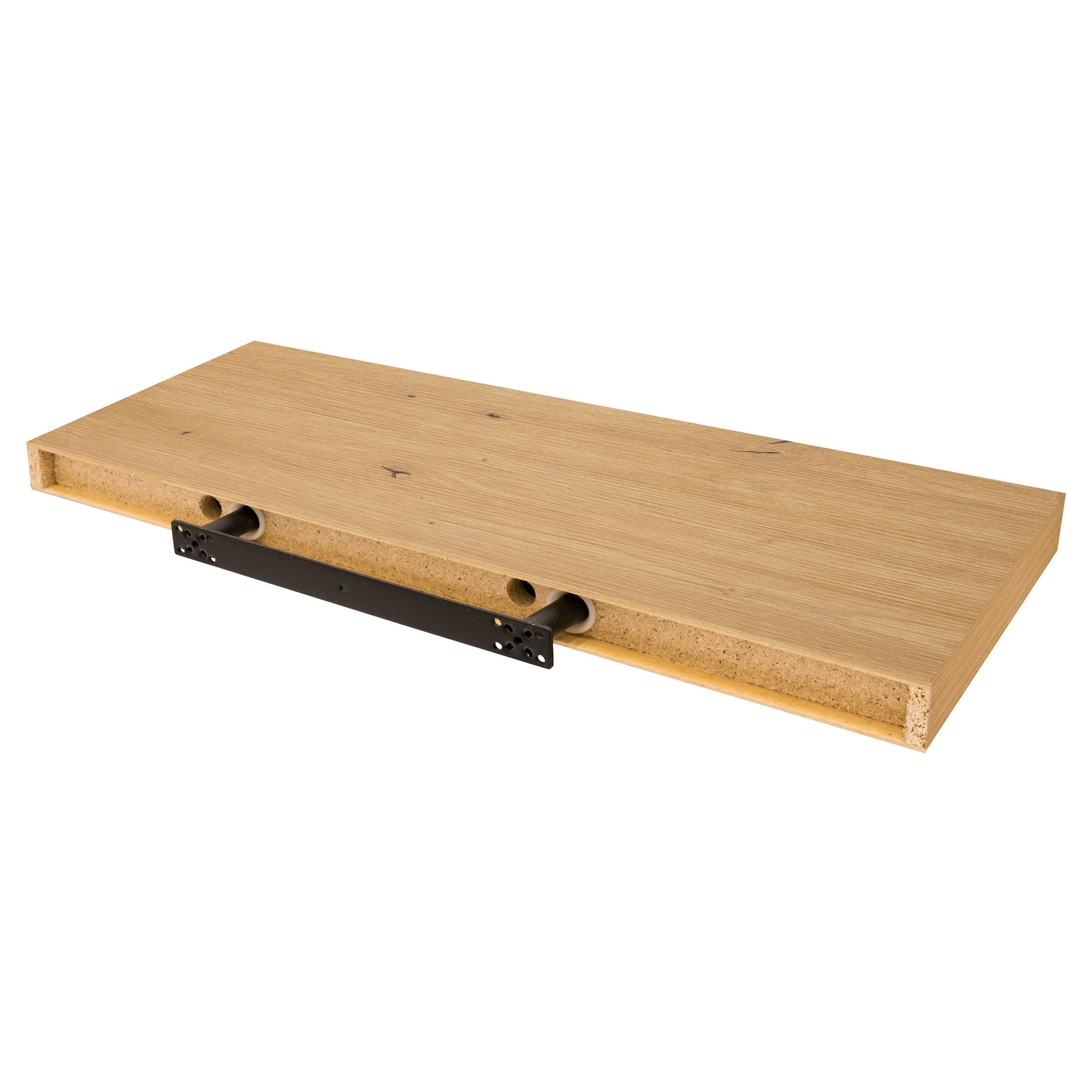 Zidna Polica Anja Sb - hrast Artisan, Moderno, drvni materijal (60/3,8/23,5cm) - Modern Living