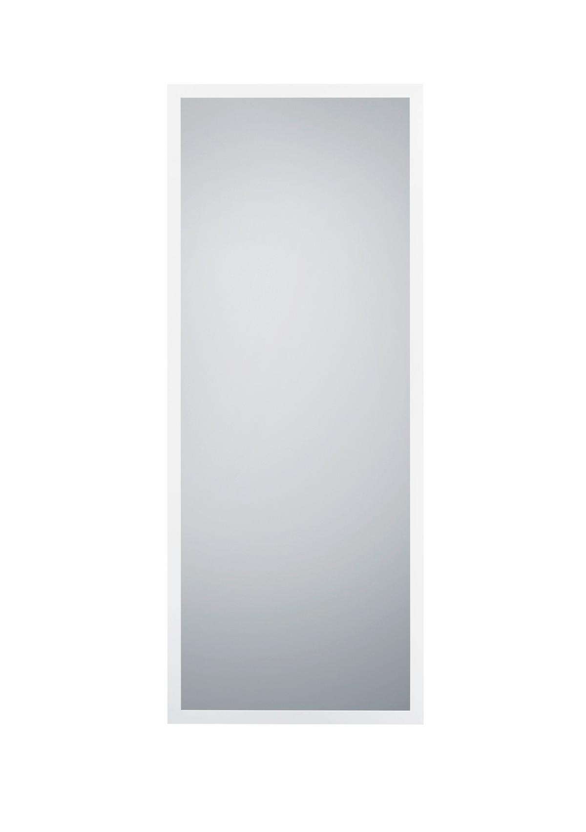 Spiegel Tabea Weiss ca. 66x166cm - Weiss, Konventionell, Glas/Holzwerkstoff (66/166cm) - Mömax