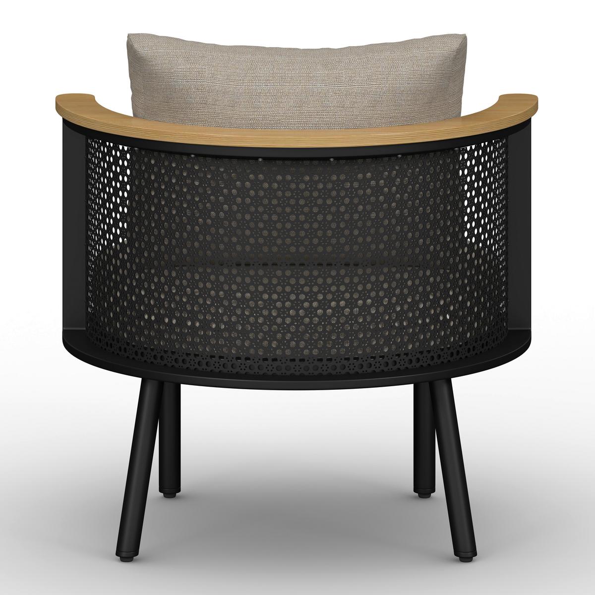 Dining-Loungeset Lissa Beige Outdoorstoff/Metall/Polywood - Dunkelgrau/Beige, MODERN, Kunststoff/Textil - Bessagi Garden