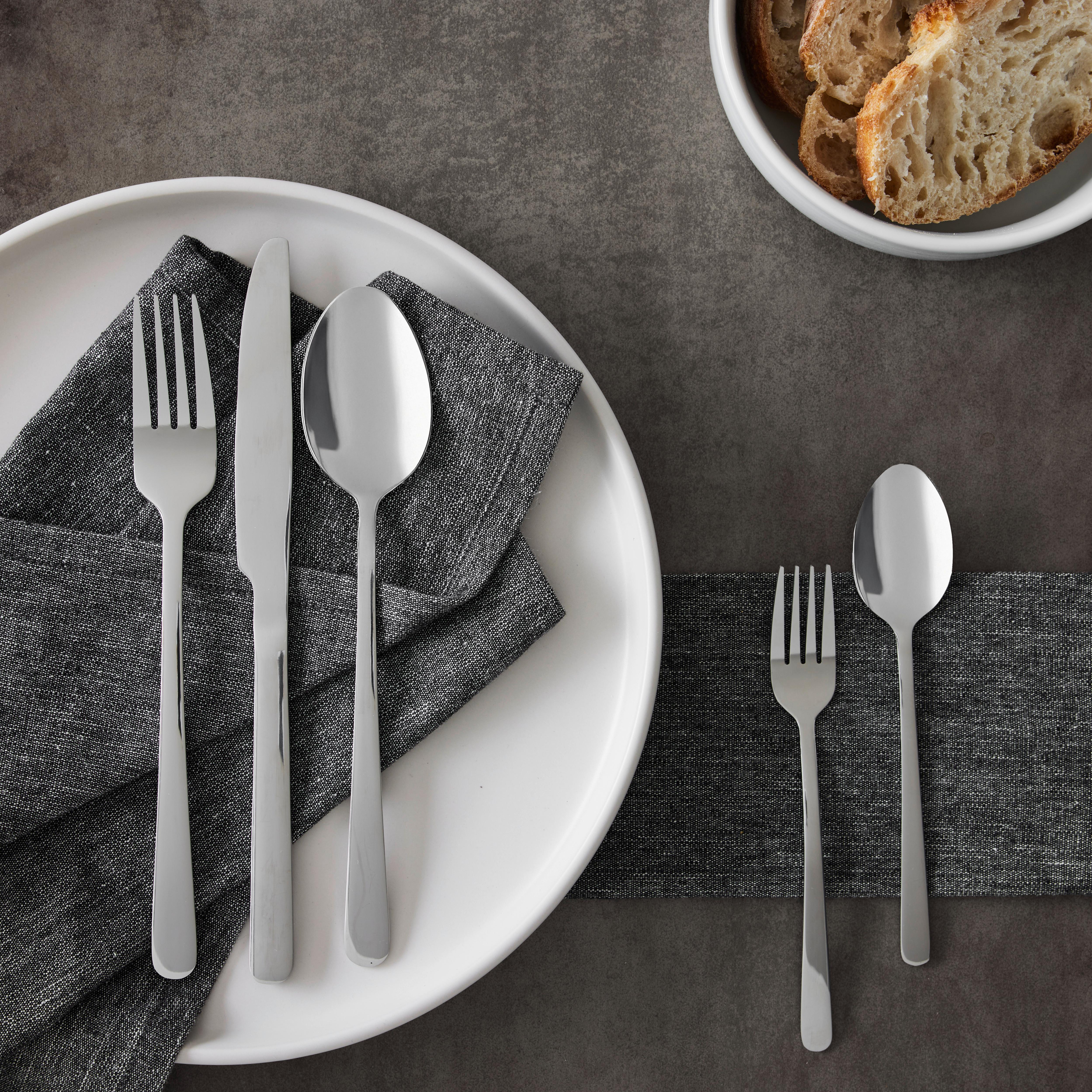Pribor Za Jelo Set 60/1 Lucy - boja nerđajućeg čelika, Moderno, metal - Mömax