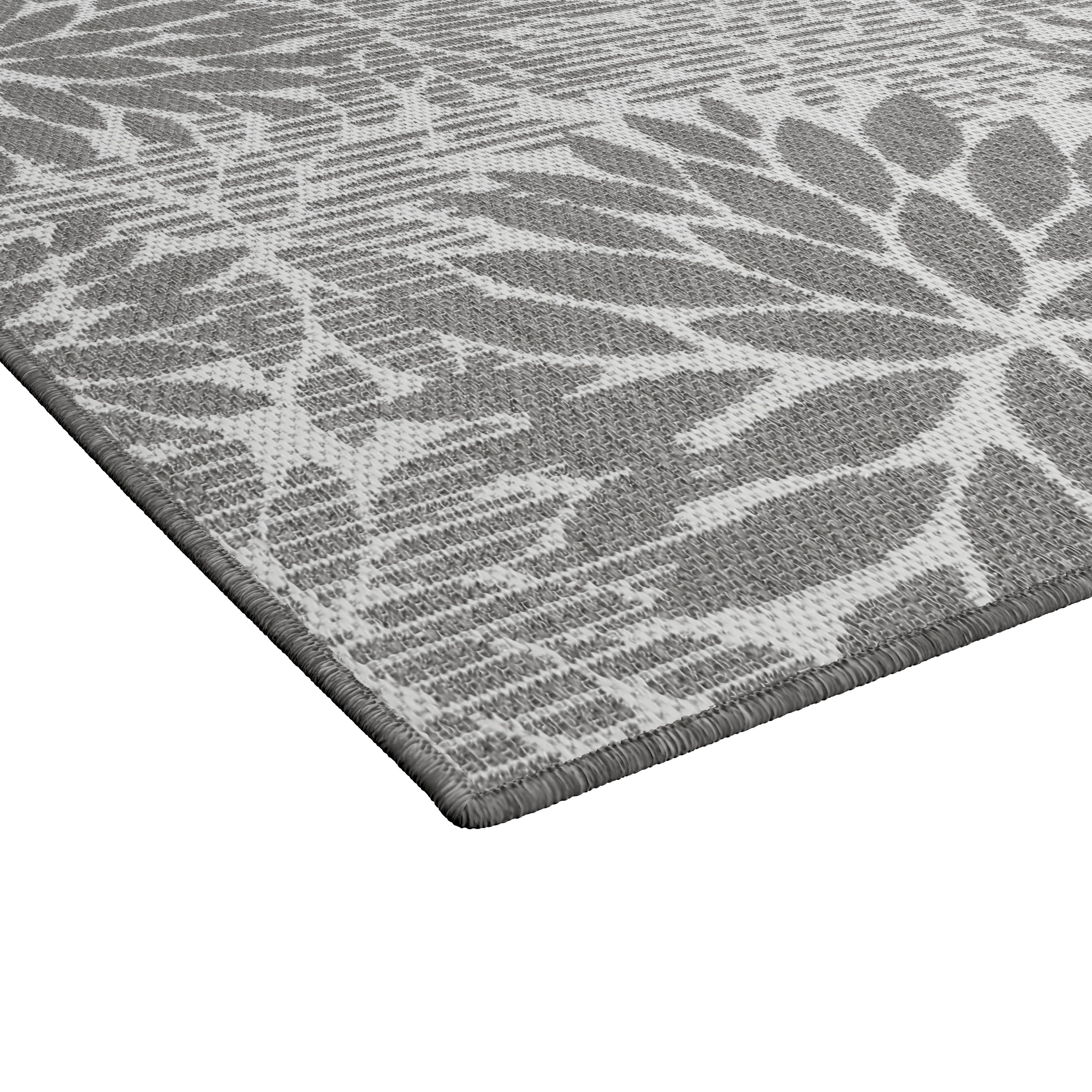 BUITENTAPIJT NOURA - Grijs, Modern, Textiel (160/230cm) - Bessagi Garden