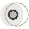 LED-TAKLAMPA KITKOL - vit/cappuccino, Modern, metall/plast (48/40/6cm) - Mömax