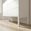 SIDEBOARD AMBER - Weiß, MODERN, Holzwerkstoff/Metall (120/80/40cm) - Bessagi Home