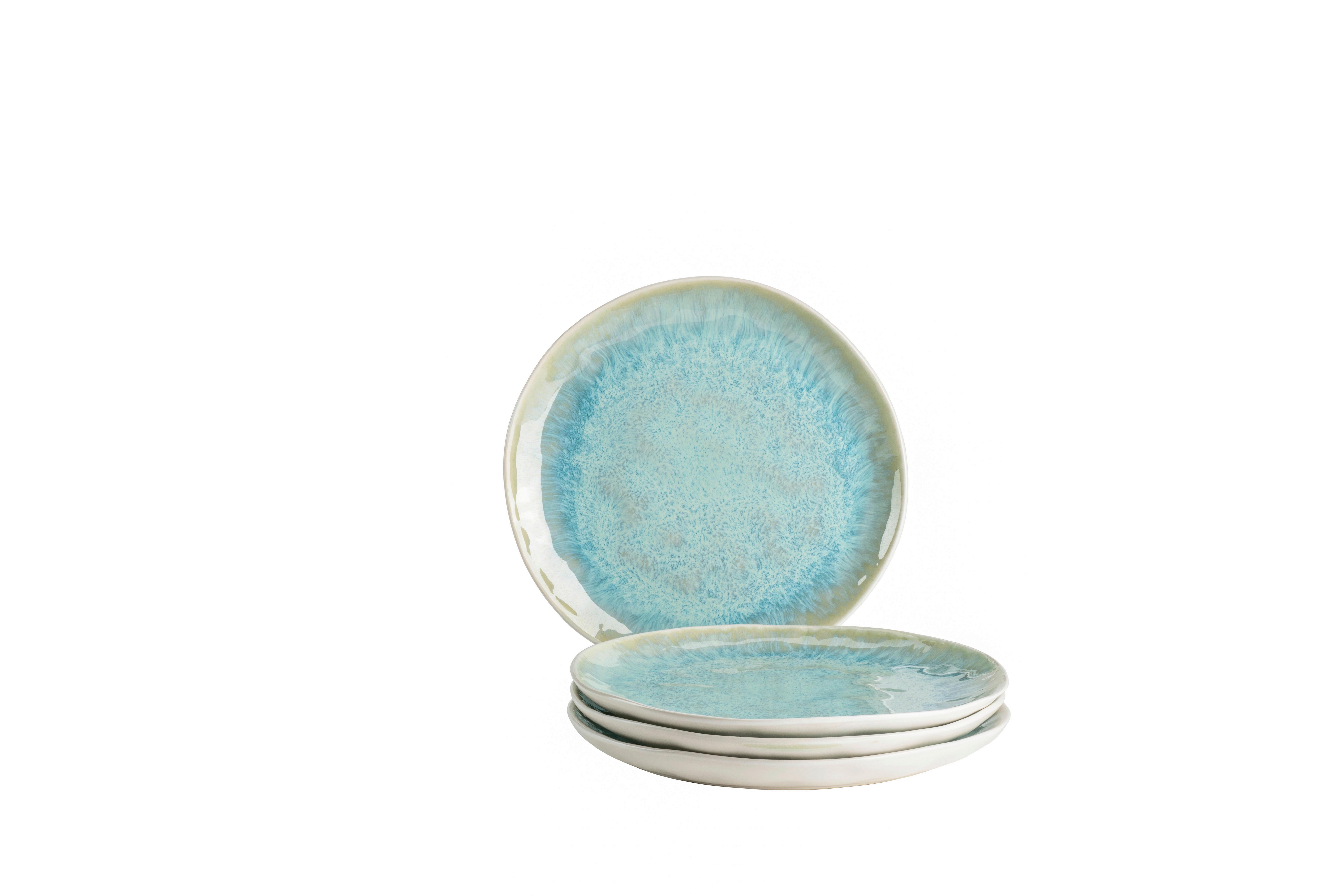 DESSERTTELLERSET DESSERTTELLERSET, 935101 - Grün, Basics, Keramik (20cm) - Mäser