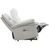 RELAXFÅTÖLJ CARLO - beige/svart, Klassisk, metall/läder (77/103/84cm) - Mömax