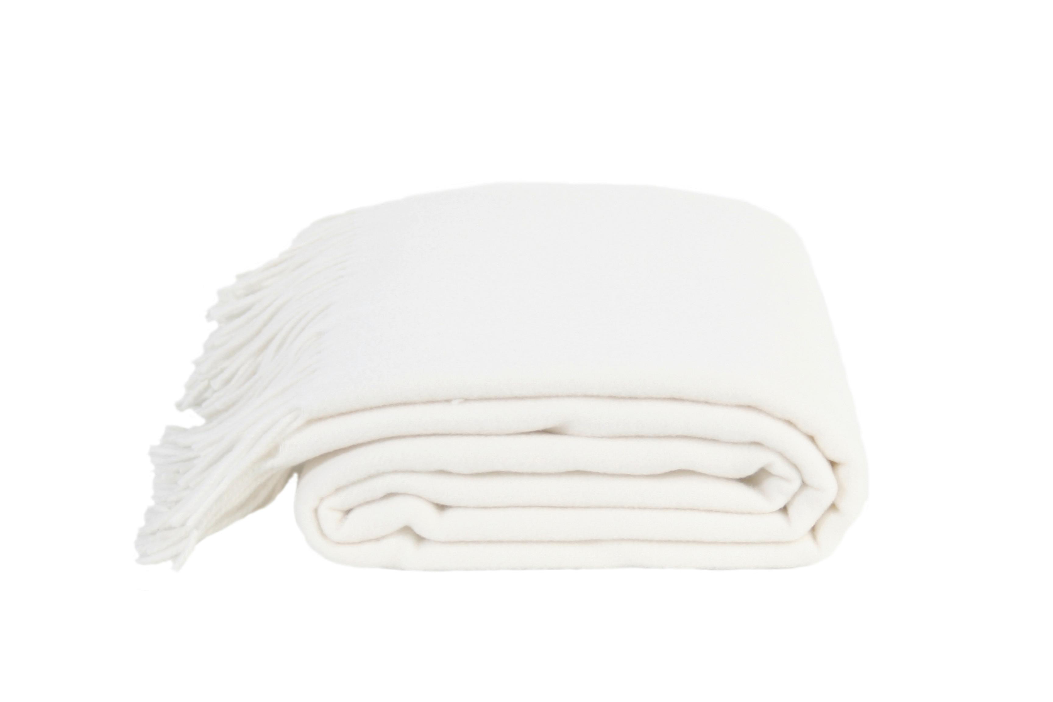 KOC DOMOWY 512020 CLASSIC LAMBSWOOL - kolor naturalny/biały, Konventionell, tkanina (140/190cm) - Zoeppritz