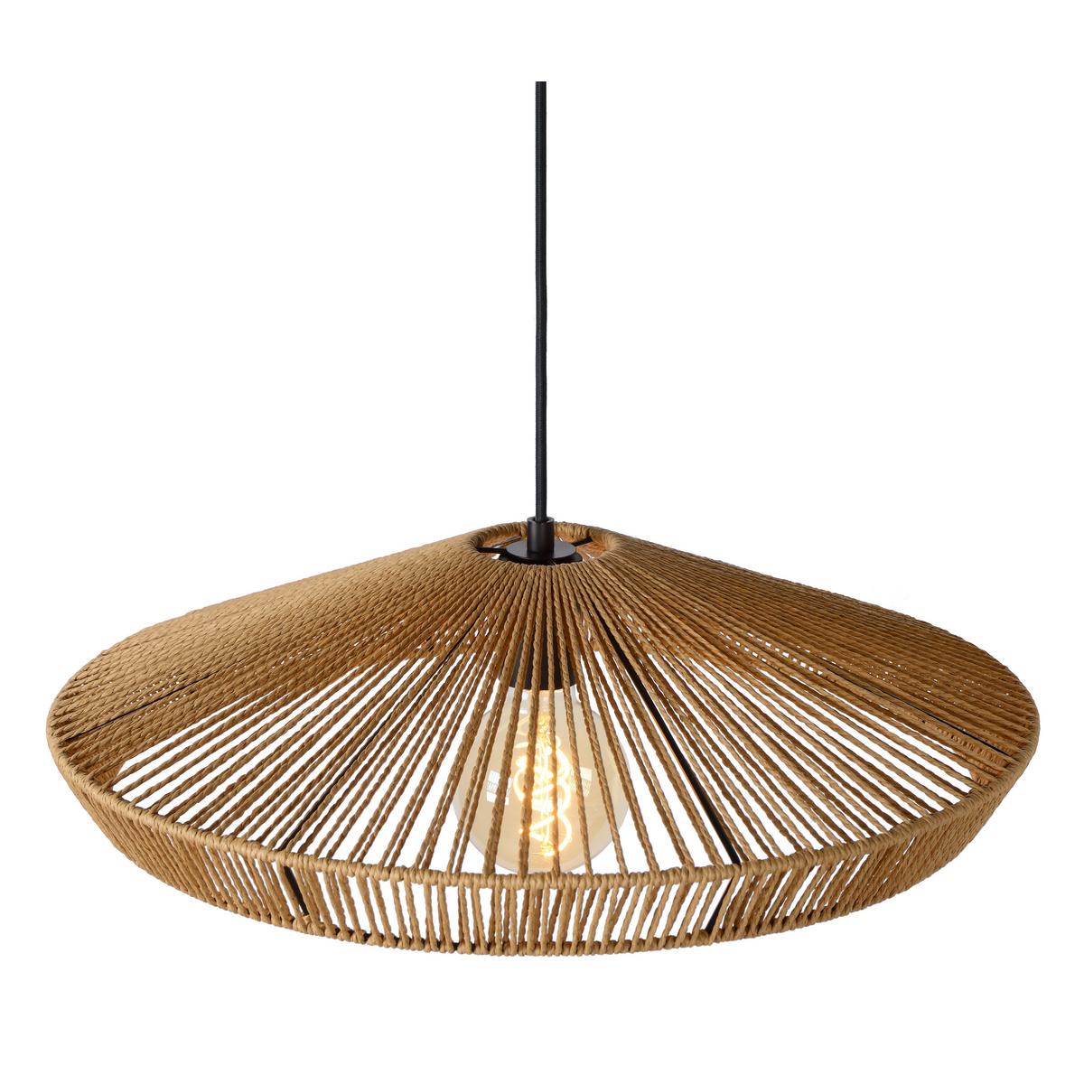 Hängeleuchte 10413/50/72 Yunkai - Natur (50/50/145cm) - Lucide