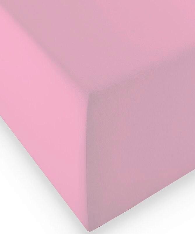 Boxspring-fixleintuch Q 4000 44 - Pink, Basics, Textil (180-200/200-210cm) - Fleuresse