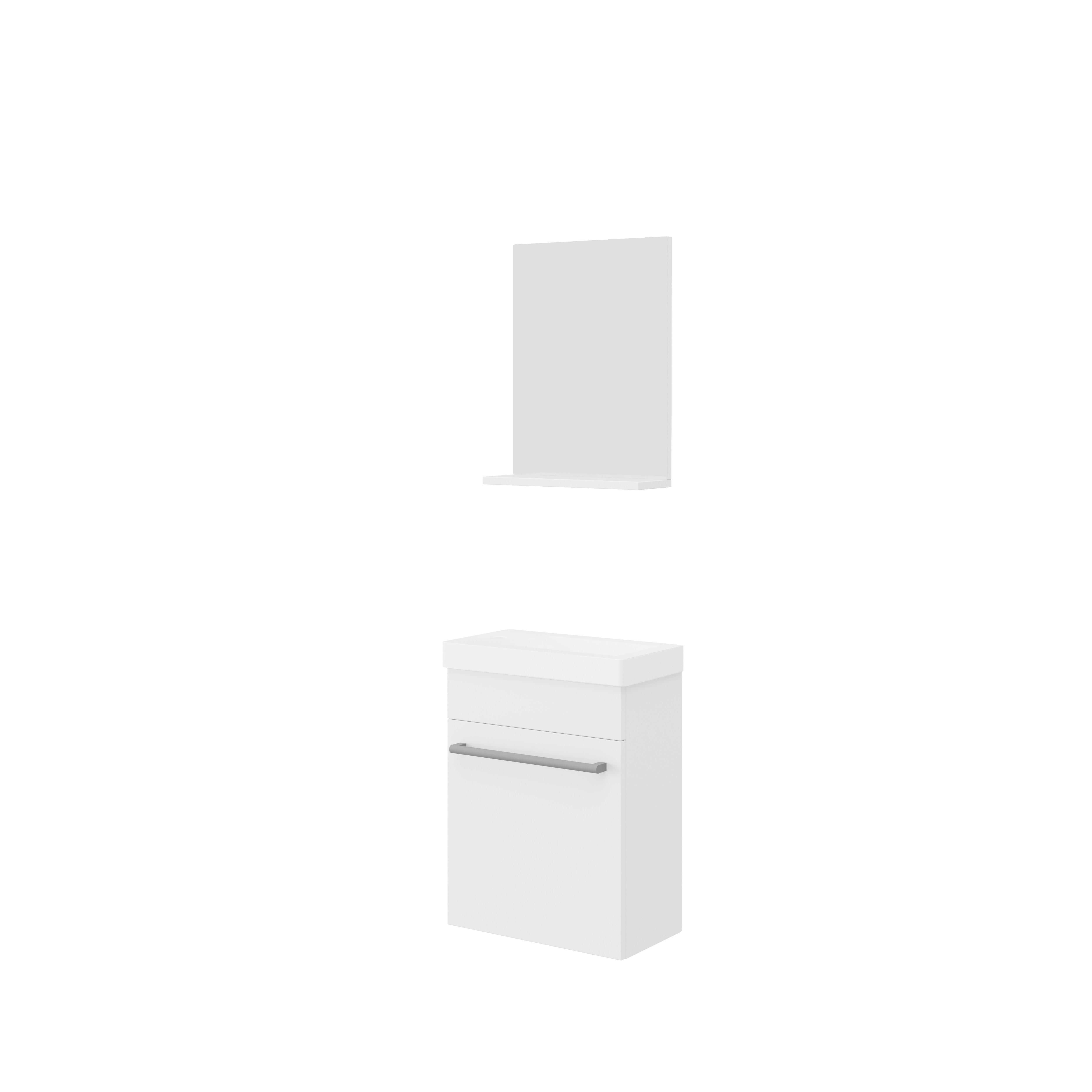 Mobilier baie Perla - Modern (42/104/23cm) - Best Price
