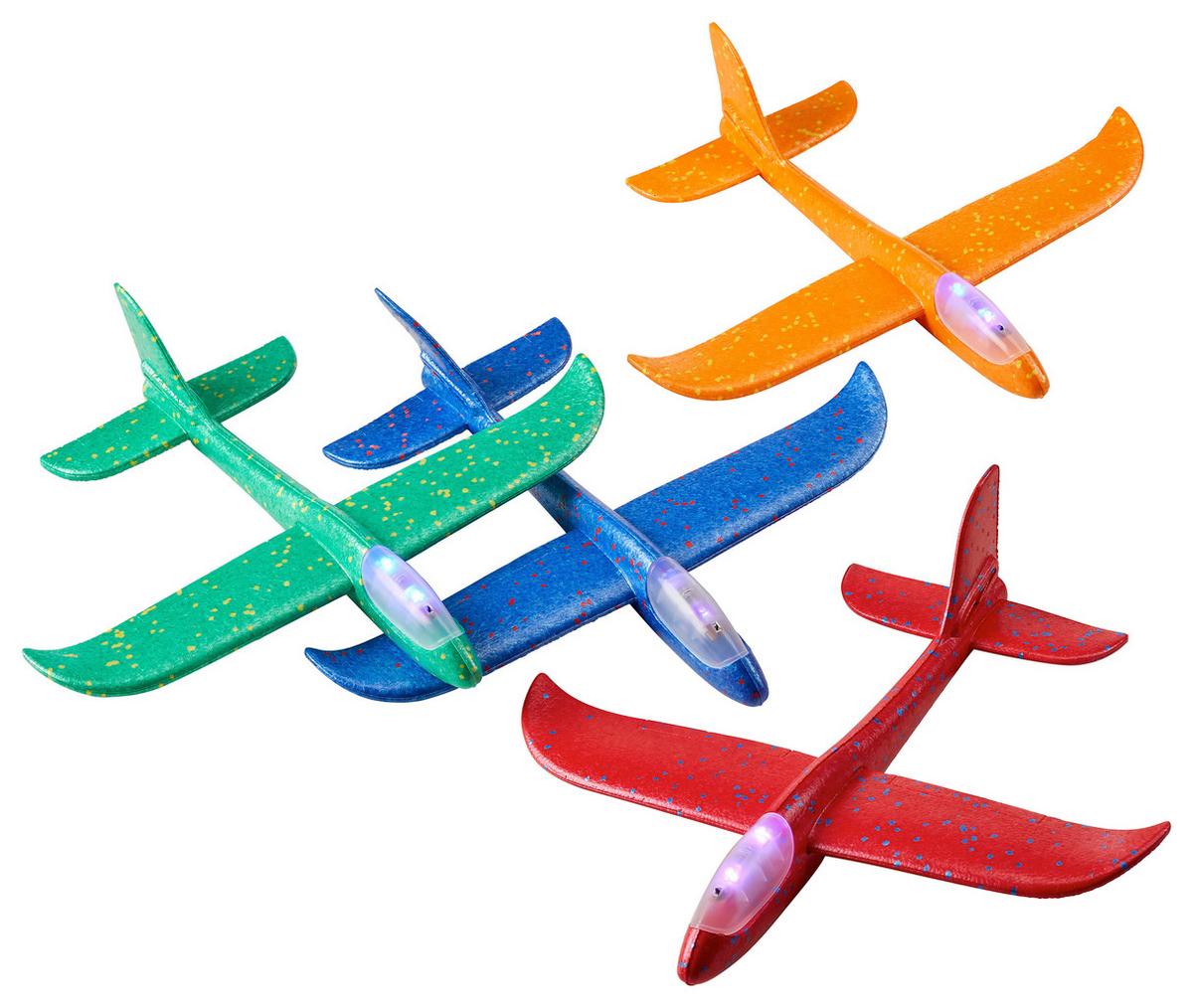 LED-Dekoleuchte Gottfried in Bunt - Blau/Rot, Basics, Kunststoff (47/48/12cm)