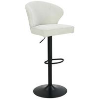 Bárszék Jana - bézs/fekete, Modern, textil/fa (54/50,5-93,5/56cm) - Based