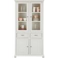 Vitrina Elena - bela, Romantika, kovina/steklo (105/200/45cm) - Zandiara Vitrina Elena - bela, Romantika, kovina/steklo (105/200/45cm) - Zandiara