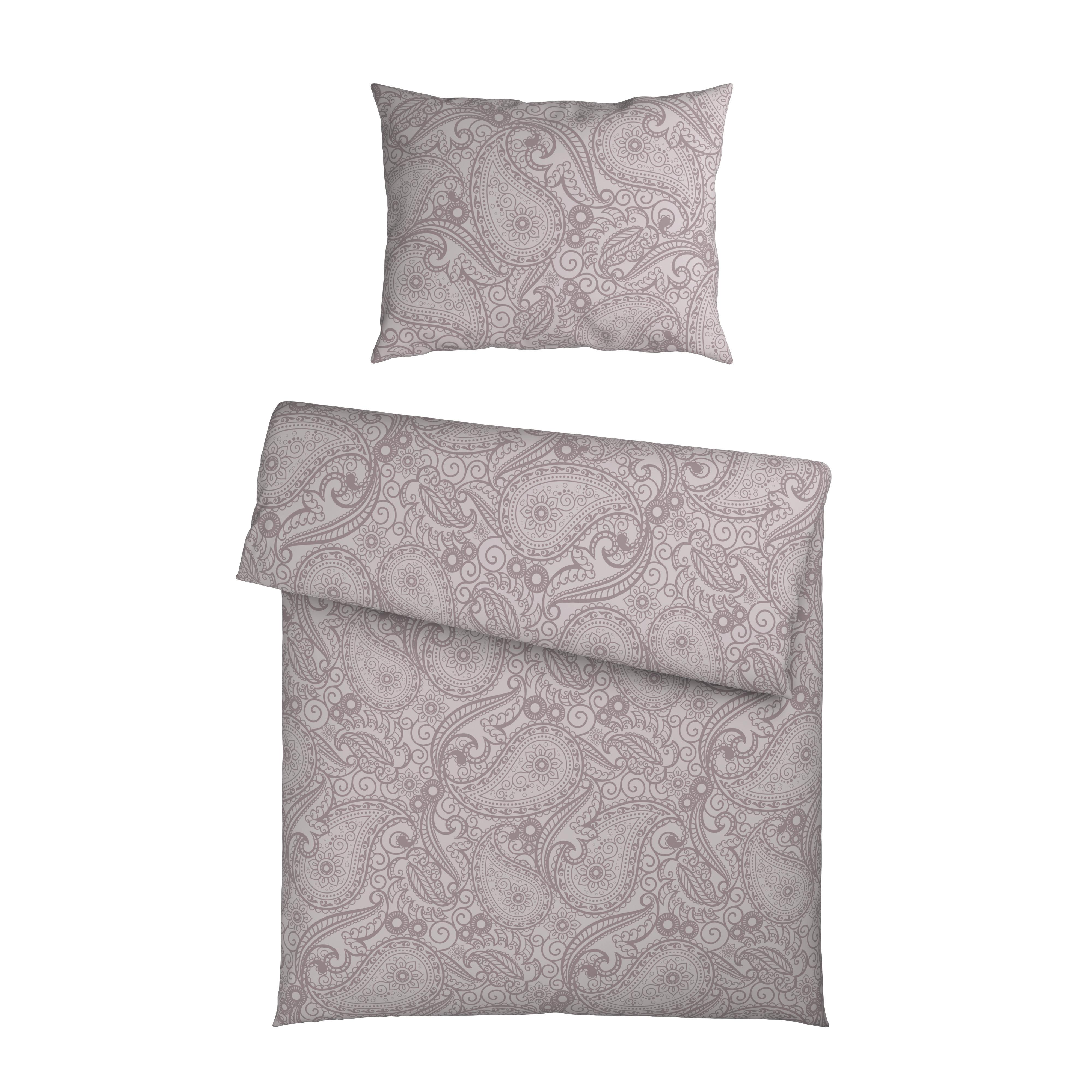 Bettwäsche Paisley Altrosa ca. 140x200cm - Altrosa, Textil (140/200cm) - Mömax