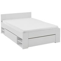 Bett Azurro 2-120 Weiß - Weiß, MODERN, Holzwerkstoff (120/200cm) - Mömax