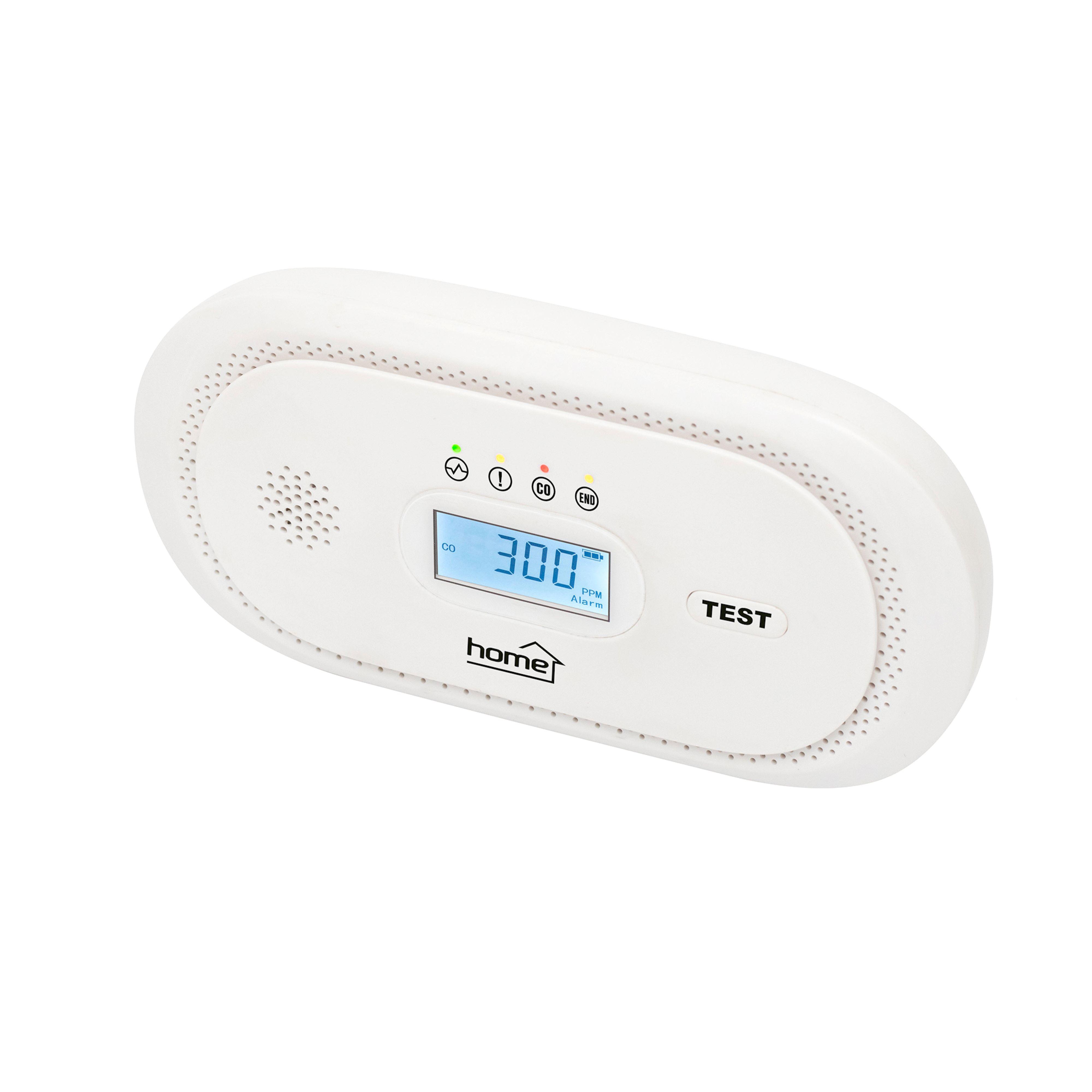 Szén-monoxid Érzékelő Co10lcd - fehér, műanyag (14/7/2,8cm)