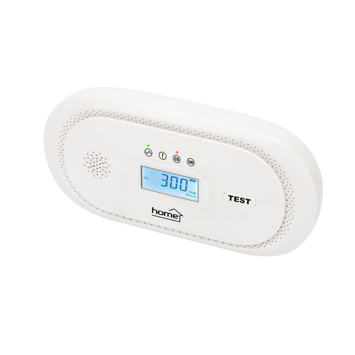 Szén-monoxid Érzékelő Co10lcd - fehér, műanyag (14/7/2,8cm)