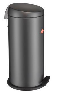SORTOWNIK ODPADÓW 8012177 - kolor stalowy/kolor grafitowy, Konventionell, tworzywo sztuczne/metal (27/60cm) - Wesco