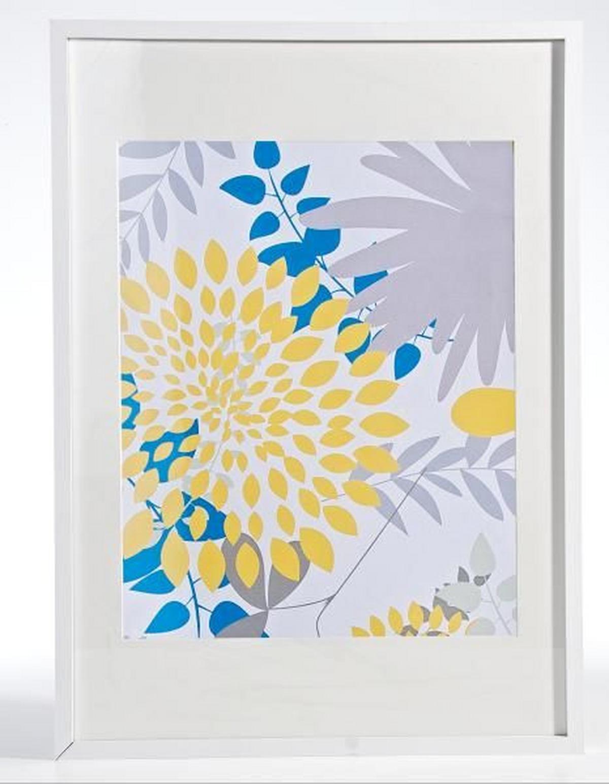 Okvir Za Slike Gitta - bela, Moderno, umetna masa/leseni material (50/70cm) - Modern Living