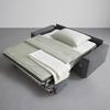 BÄDDSOFFA AGNETA -BASED- - mörkgrå/svart, Modern, trä/textil (200/83/97cm) - Premium Living