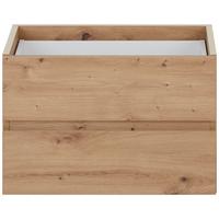 Schubkasteneinsatz in Eichefarben mit 2 Laden - Eichefarben, Modern, Holzwerkstoff (52/35/34cm) - Mömax