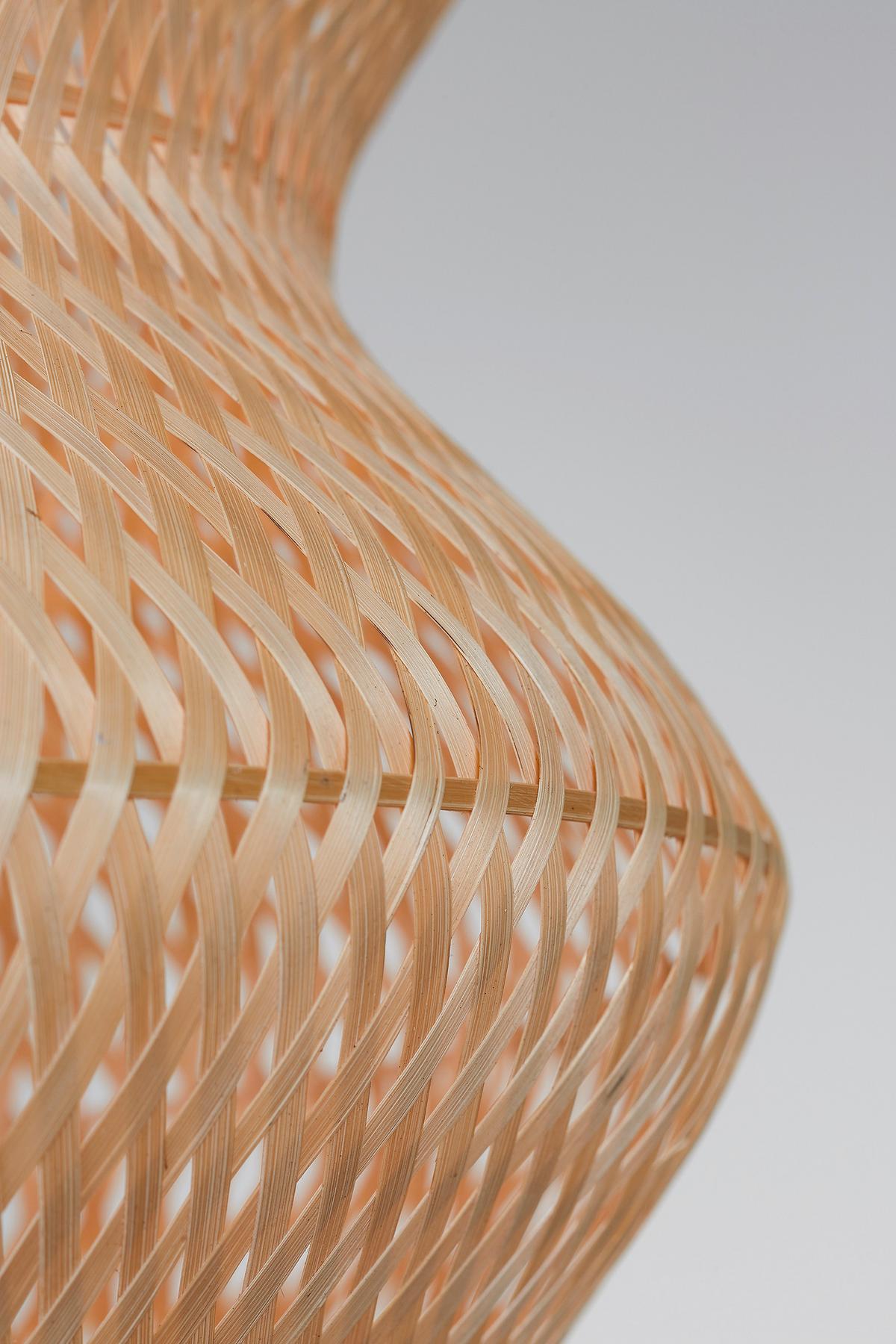 Viseča Svetilka Barbados, Bambus - naravne barve, Basics, naravni materiali (40/67cm) - Good & Mojo