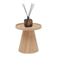 Beistelltisch Jens Naturfarben - Naturfarben, MODERN, Holz/Holzwerkstoff (38/38cm) - Premium Living