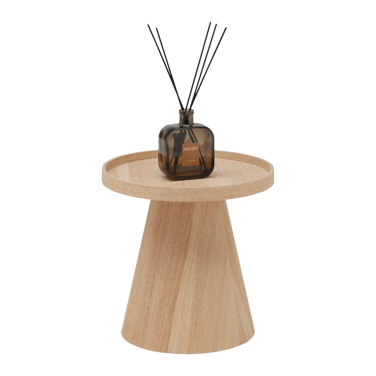 Beistelltisch Jens Naturfarben - Naturfarben, MODERN, Holz/Holzwerkstoff (38/38cm) - Premium Living